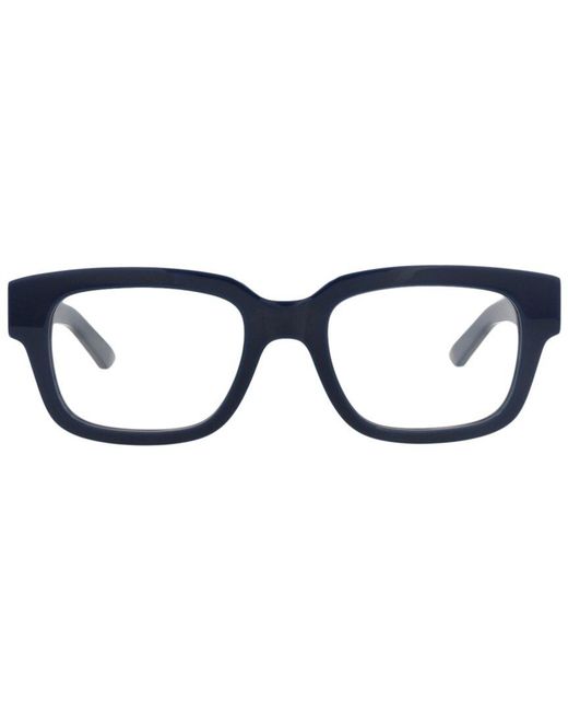 McQueen Blue 52Mm Optical Frames for men