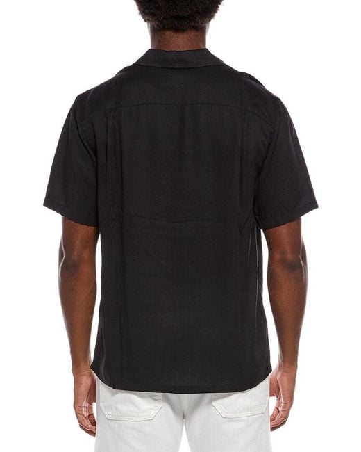 Rag & Bone Black Alan Shirt for men