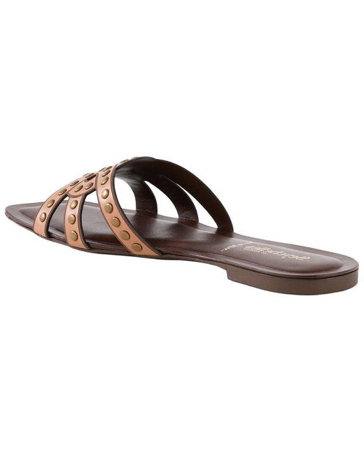 Seychelles Brown Leather Sandal