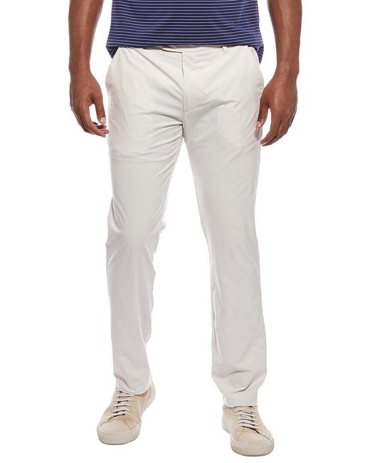 J.McLaughlin White Akin Pant for men