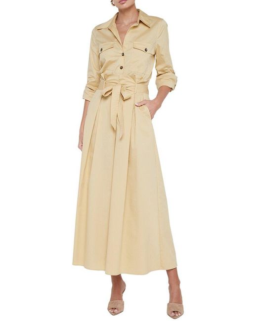 L'Agence Natural Lowen Paperbag Crop Pant