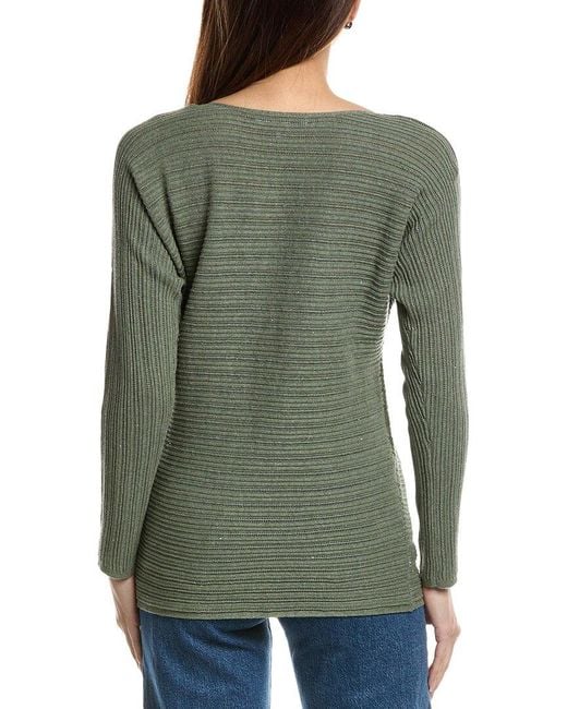 Tommy Bahama Green Jewel Bay Sequin V-Neck Sweater