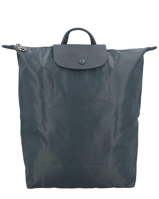 Longchamp Blue Le Pliage One Medium Backpack