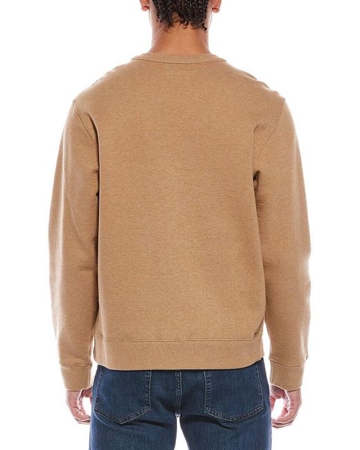 Todd Snyder Blue Fleece Crewneck Sweatshirt for men