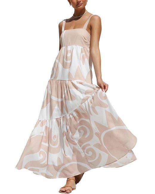 FLORIDA CLOTHING White Maxi Dress