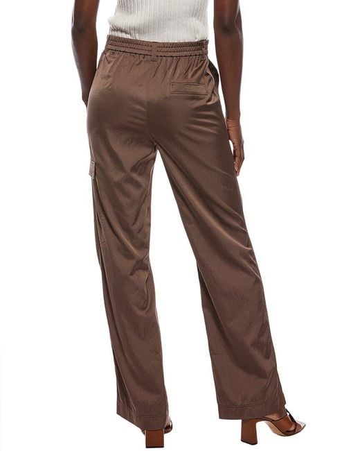 Marc Cain Brown Solid Pant