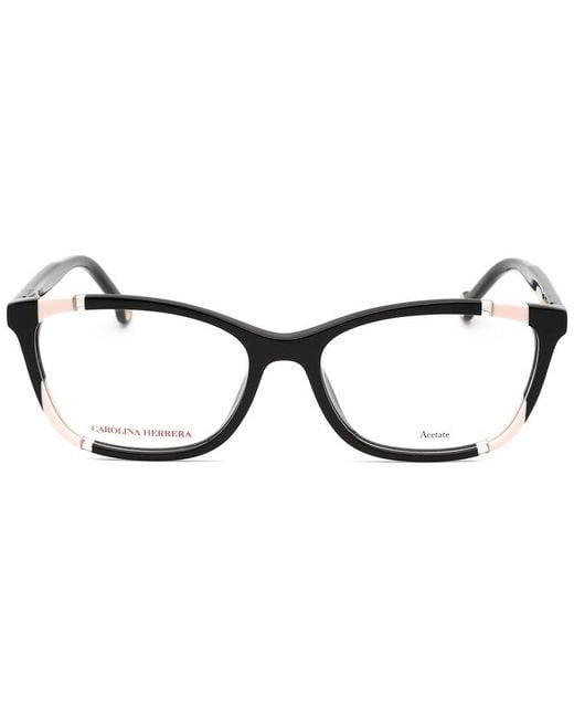 Carolina Herrera Black Her0124 54Mm Optical Frames