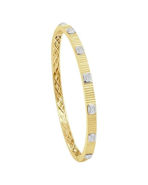 Sabrina Designs White 14K 0.70 Ct. Tw. Diamond Stackable Bangle