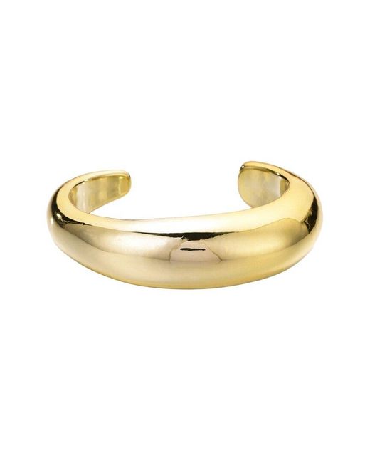 Adornia Metallic Plated Chunky Cuff Bracelet