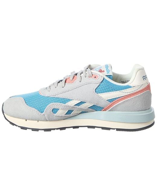 Reebok Blue Classic Nylon & Suede 89 Sneaker