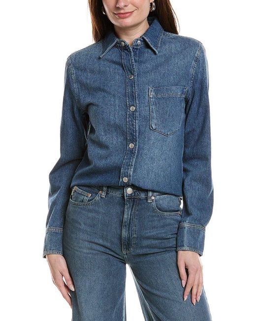 DL1961 Blue Ines Shirt