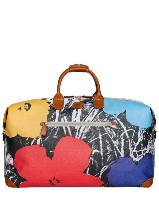 Bric's Blue Bric’S Andy Warhol Limited Edition 1952 Large Duffel Bag