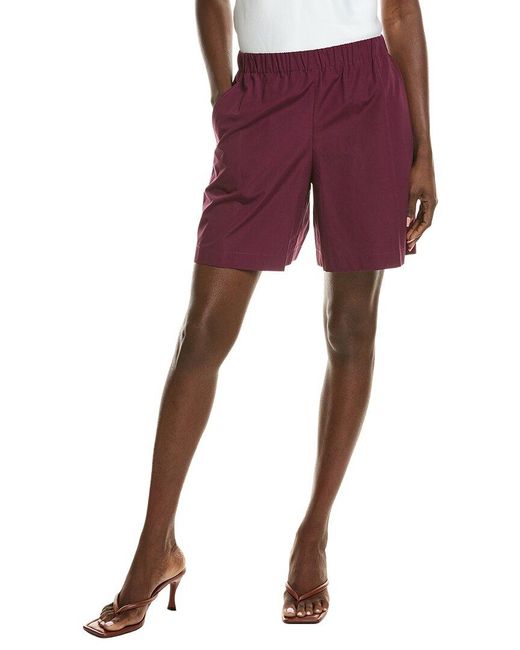 Lafayette 148 New York Red Riverside Short