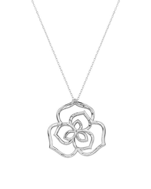 Suzy Levian CZ Jewelry White Suzy Levian Cz Pendant
