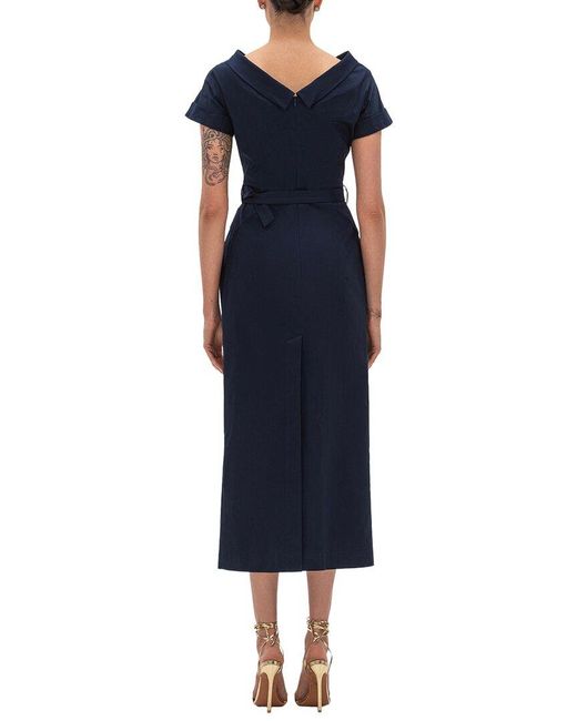 BGL Blue Sheath Dress