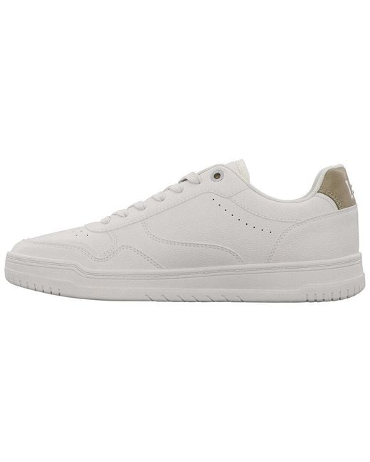 Lee Jeans White Phoenix Oxford Sneaker for men