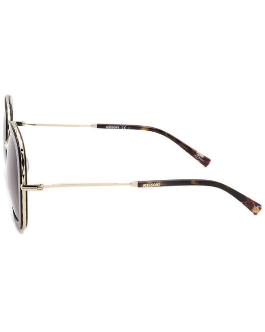 Missoni Brown Fashion 53Mm Sunglasses