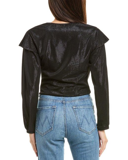 IRO Black Marissa Top