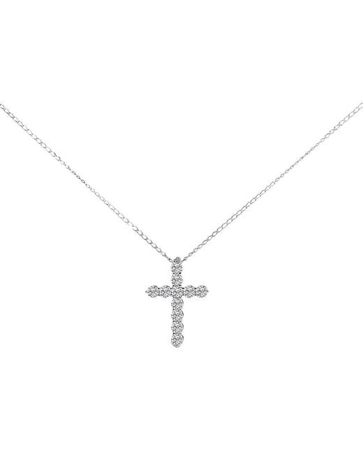 Haus of Brilliance White 14K 0.50 Ct. Tw. Lab-Grown Diamond Pendant Necklace