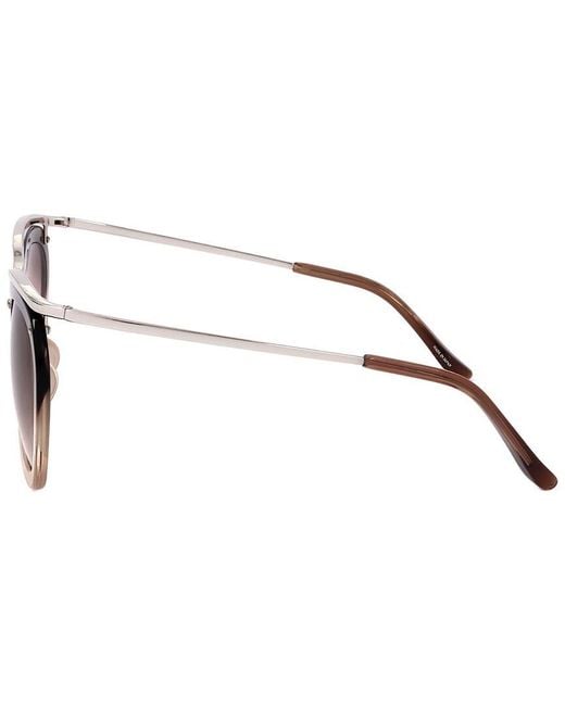 Linda Farrow Brown Dvn50L 51Mm Sunglasses