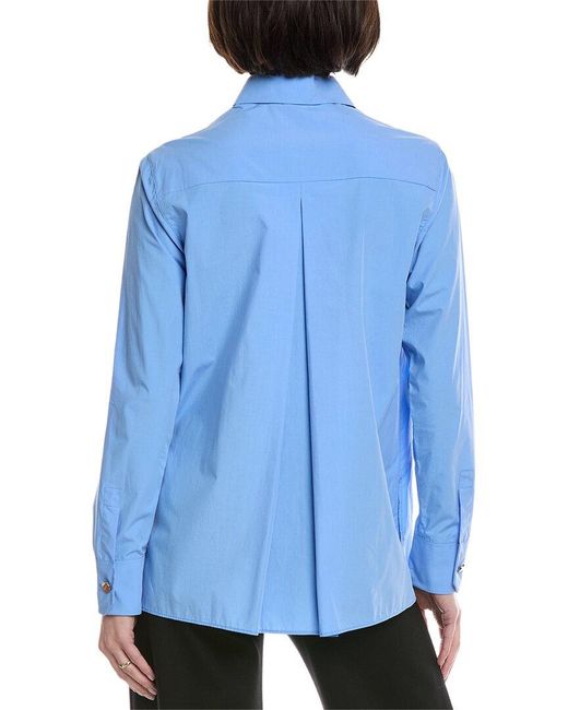 Akris Blue Long Sleeve Shirt