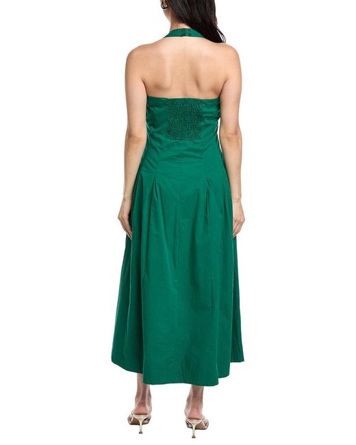 LOST AND WANDER Green Portofino Bliss Maxi Dress