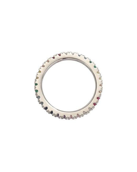 Suzy Levian CZ Jewelry White Suzy Levian Cz Eternity Ring