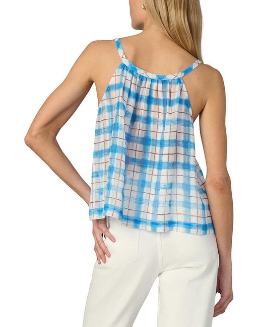 Joe's Jeans Blue The Charlie Blouse