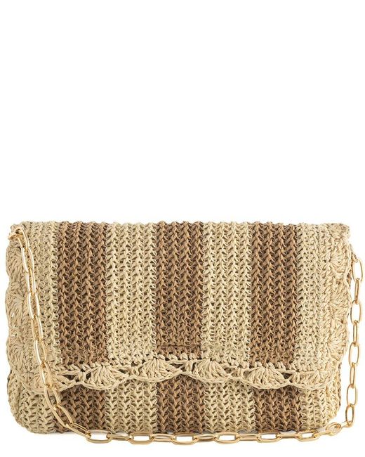 Shiraleah Metallic Sandy Shoulder Bag