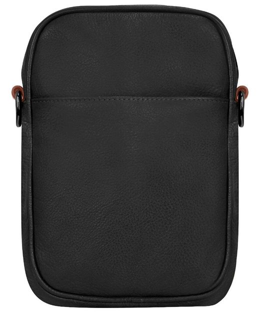 CHAMPS Black Onyx Vertical Crossbody