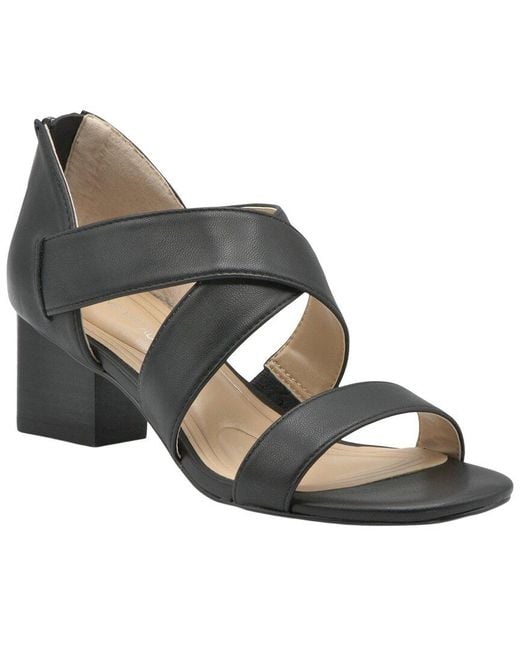 Adrienne Vittadini Black Astoric Sandal