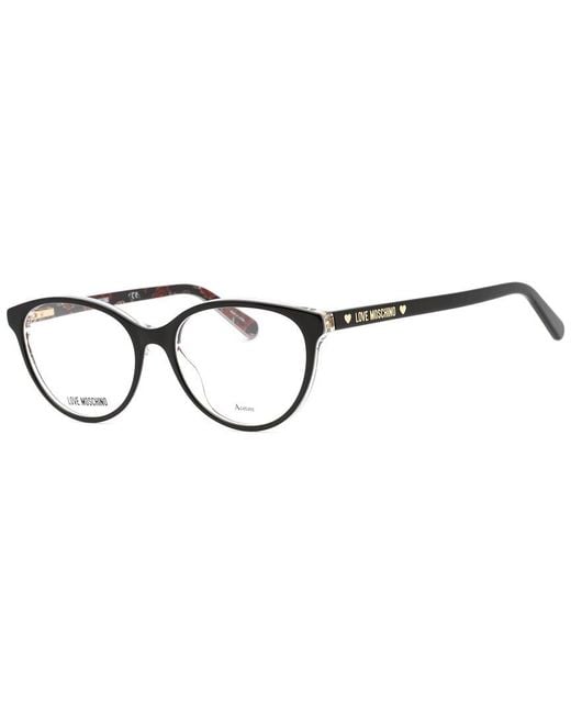 Love Moschino Black Mol525 52Mm Optical Frames