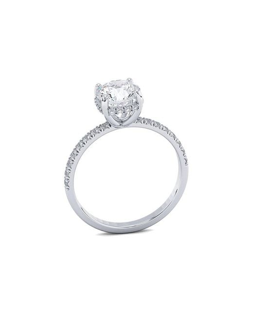 Lab Grown Diamonds White 14K 1.35 Ct. Tw. Lab-Grown Diamond Ring