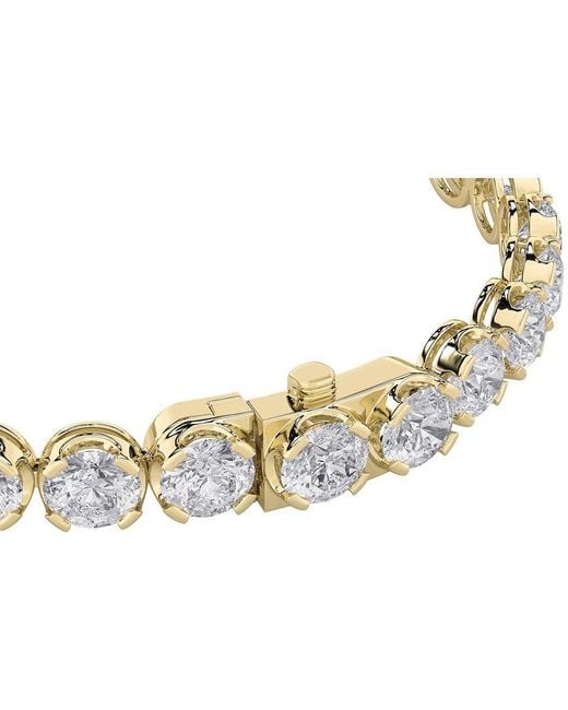 Lab Grown Diamonds White 14K 8.00 Ct. Tw. Lab-Grown Diamond Bracelet