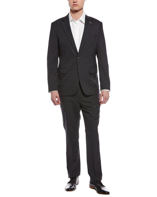 Scotch & Soda Black 2Pc Suit for men