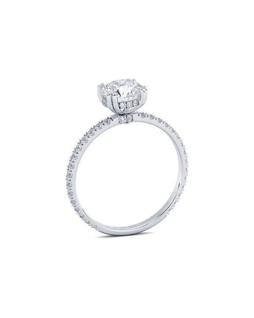 Lab Grown Diamonds White 14K 1.35 Ct. Tw. Lab-Grown Diamond Ring