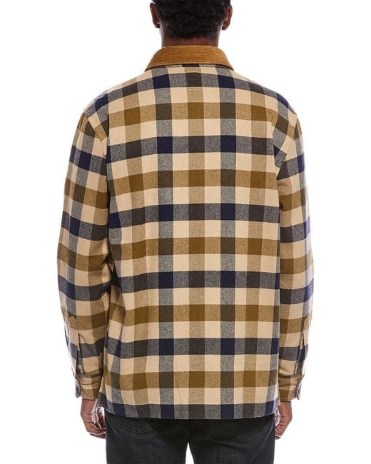 Brooks Brothers Natural Twill Shacket for men