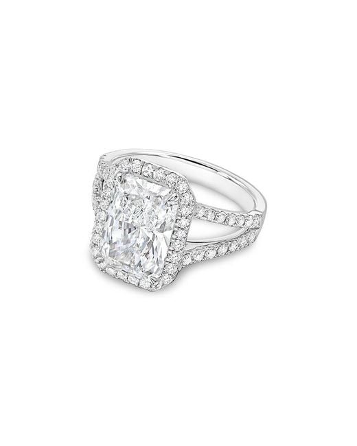 Diana M White Diana M. 18K 11.50 Ct. Tw. Lab-Grown Diamond Ring