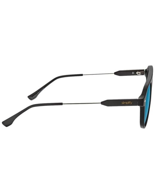 Simplify Blue Ssu127-c2 51mm Polarized Sunglasses for men