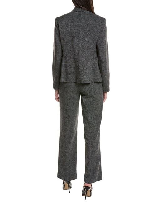 Le Suit Black 2Pc Jacket & Pant Set