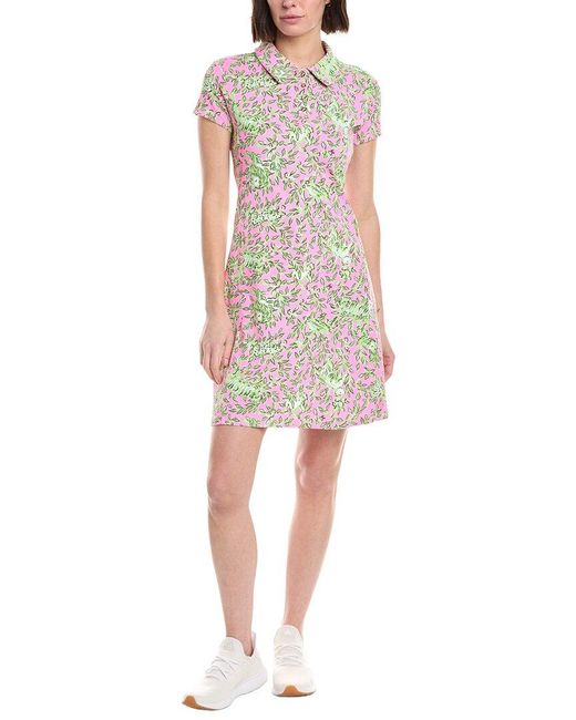 Lilly Pulitzer White Frida Scallop Polo Dress