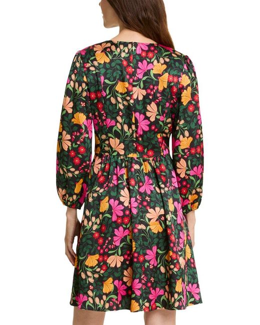 Draper James Red Connie Long Sleeve Dress