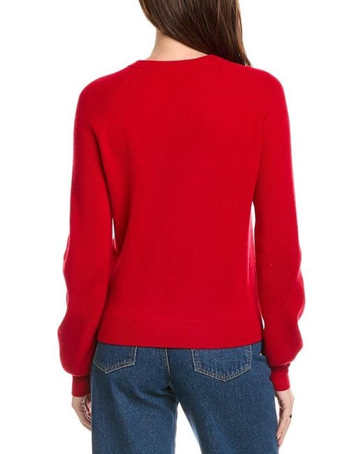 Kier + J Red Kier + J Wool & Cashmere-Blend Sweater