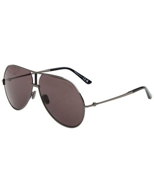 Tom Ford Brown 63Mm Sunglasses for men