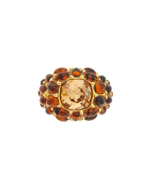 Kenneth Jay Lane White Cocktail Ring