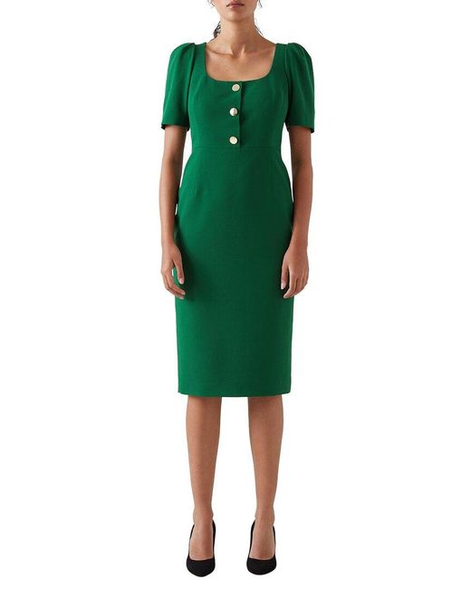L.K.Bennett Green Folly Dress