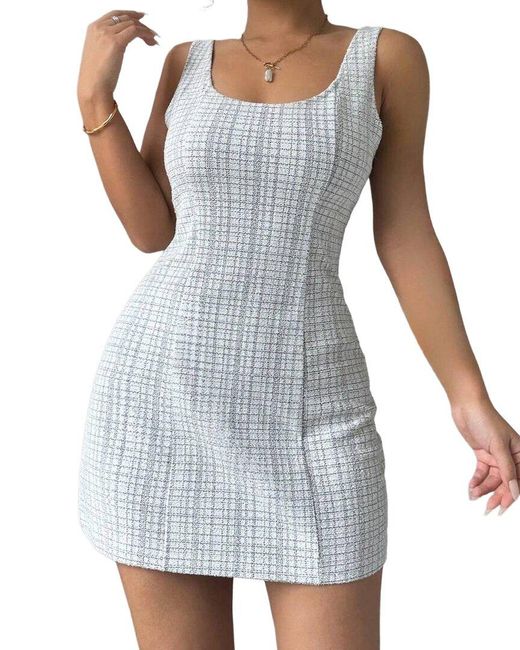 VIBI Orange Mini Dress