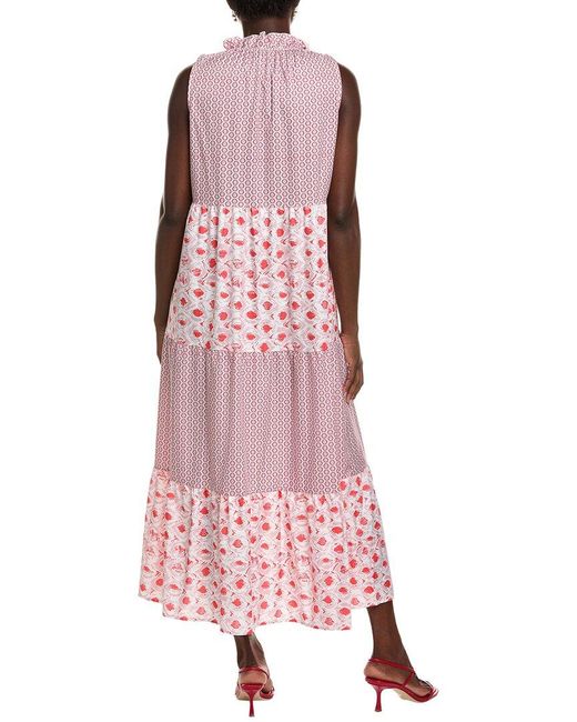 IPPONELLI Pink Midi Dress