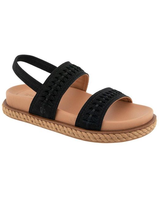Gentle Souls Brown Nico Nubuck Sandal