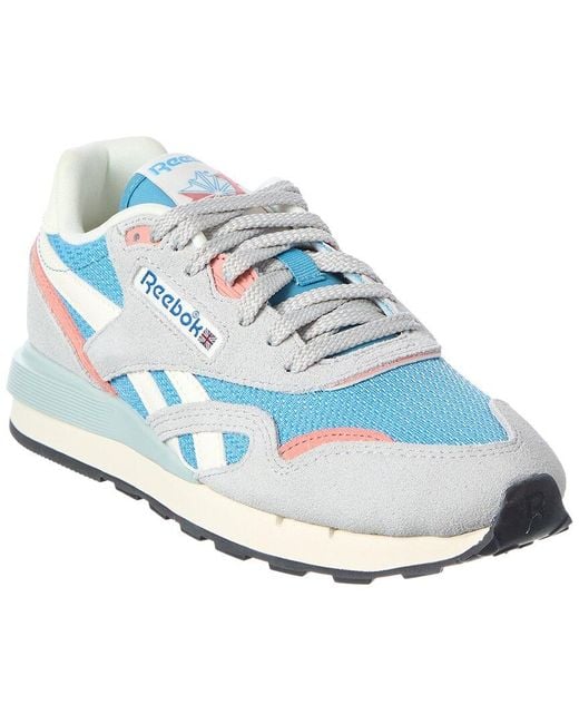 Reebok Blue Classic Nylon & Suede 89 Sneaker